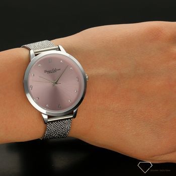 Zegarek damski Bruno Calvani BC90386 srebrny z różową tarczą (5).jpg